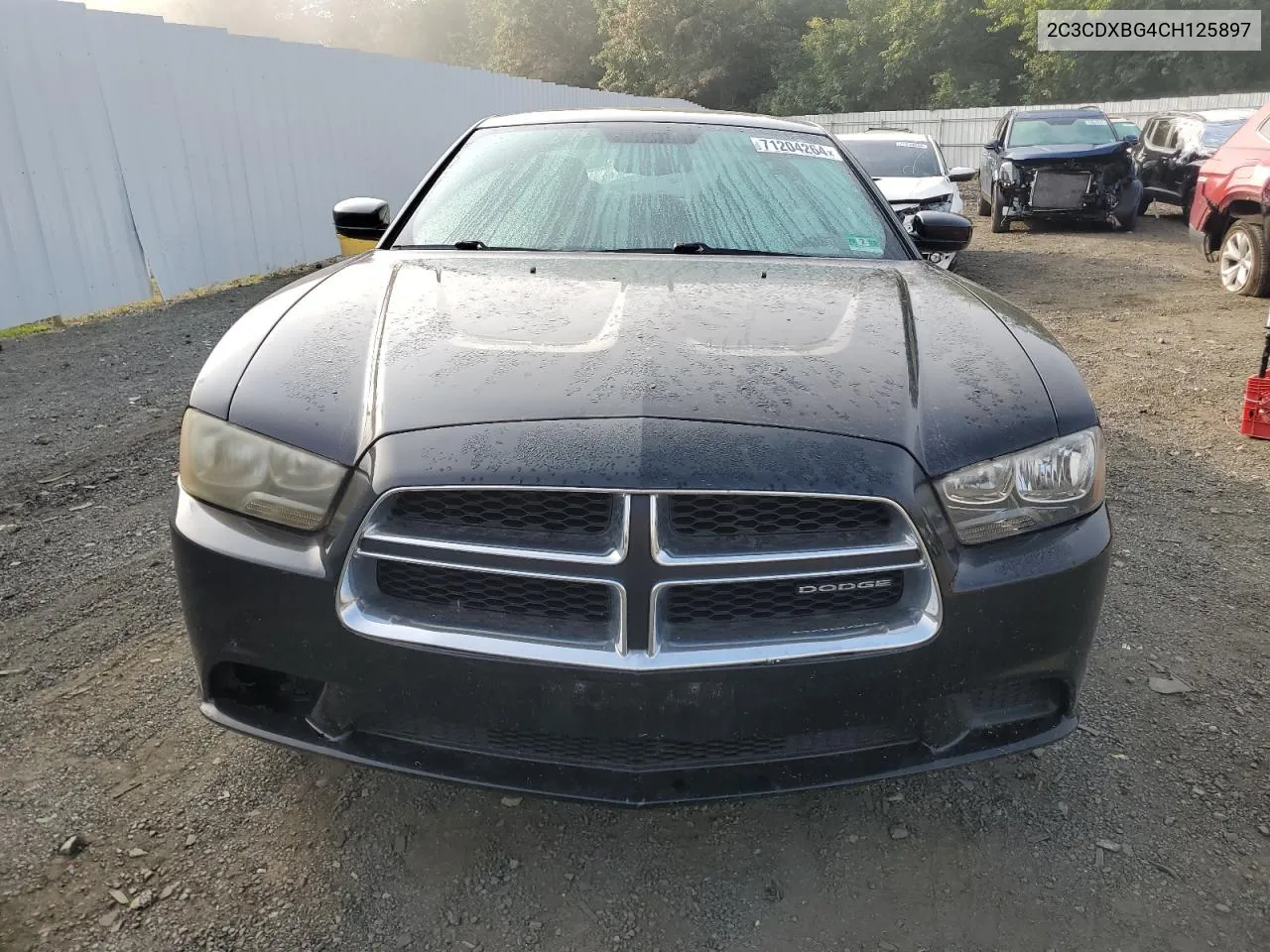 2C3CDXBG4CH125897 2012 Dodge Charger Se