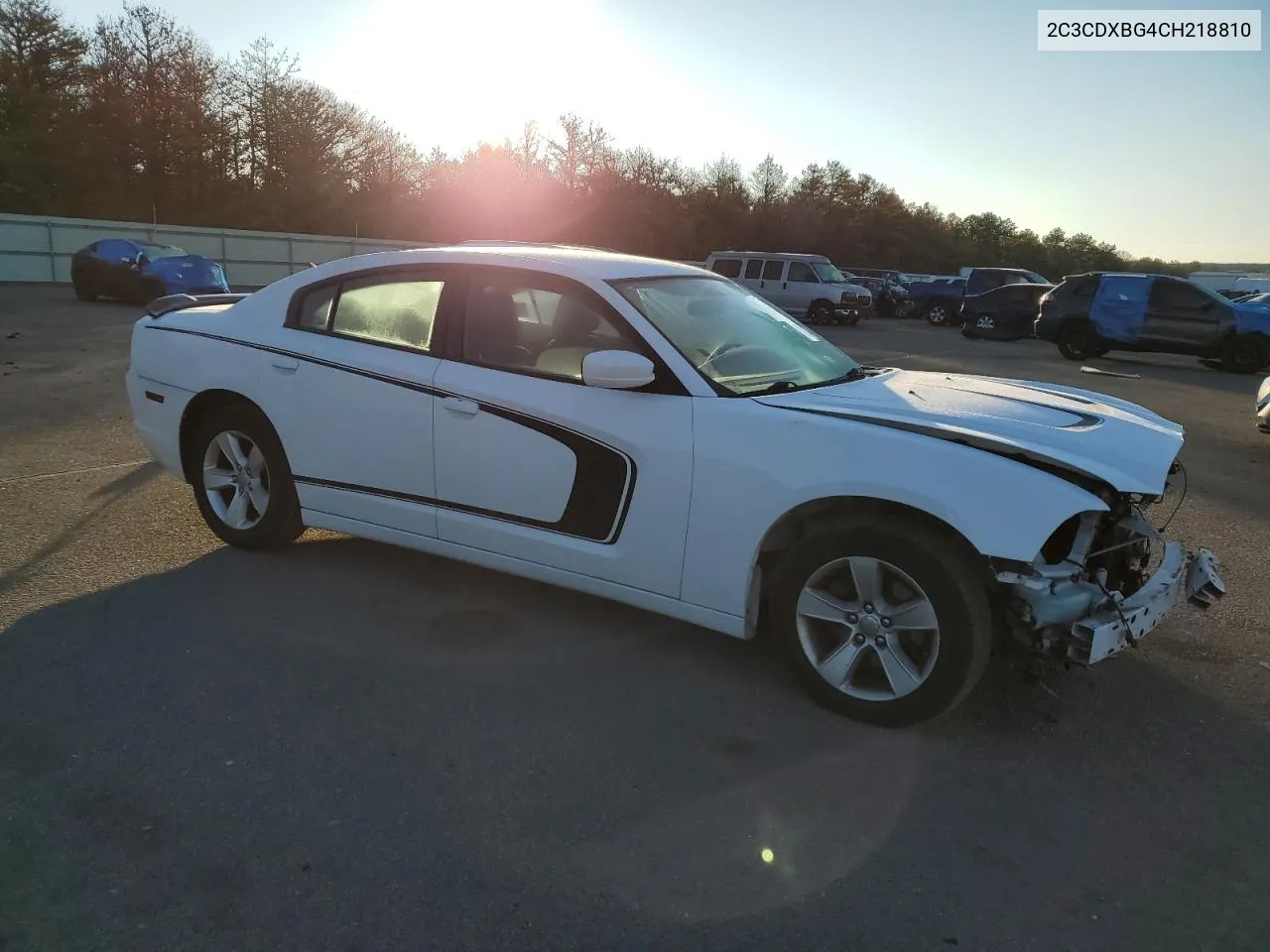 2012 Dodge Charger Se VIN: 2C3CDXBG4CH218810 Lot: 79734013