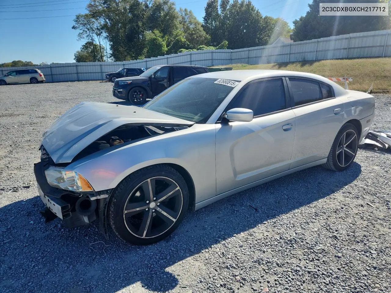 2C3CDXBGXCH217712 2012 Dodge Charger Se