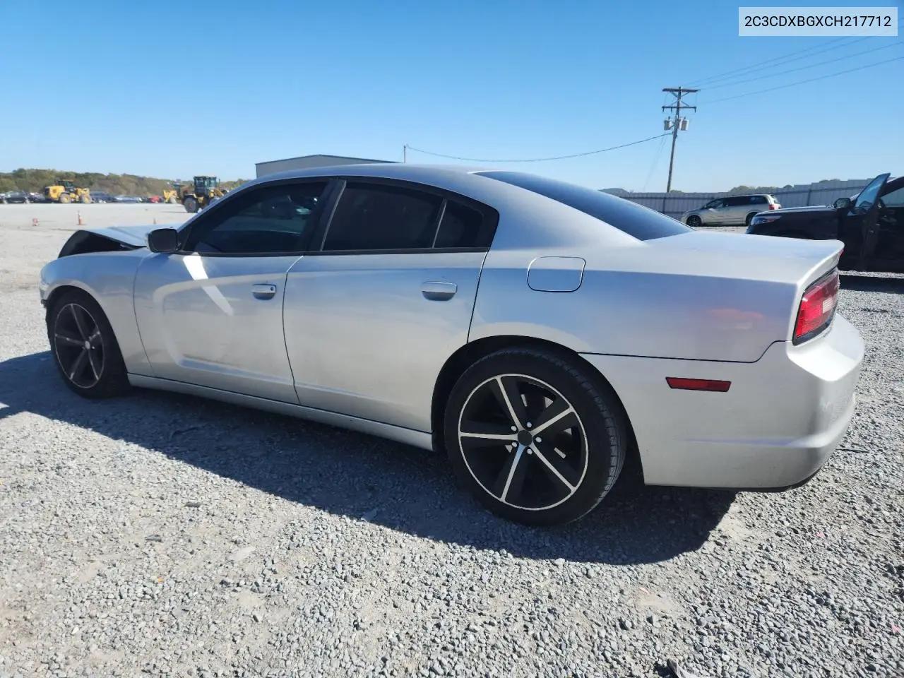 2C3CDXBGXCH217712 2012 Dodge Charger Se