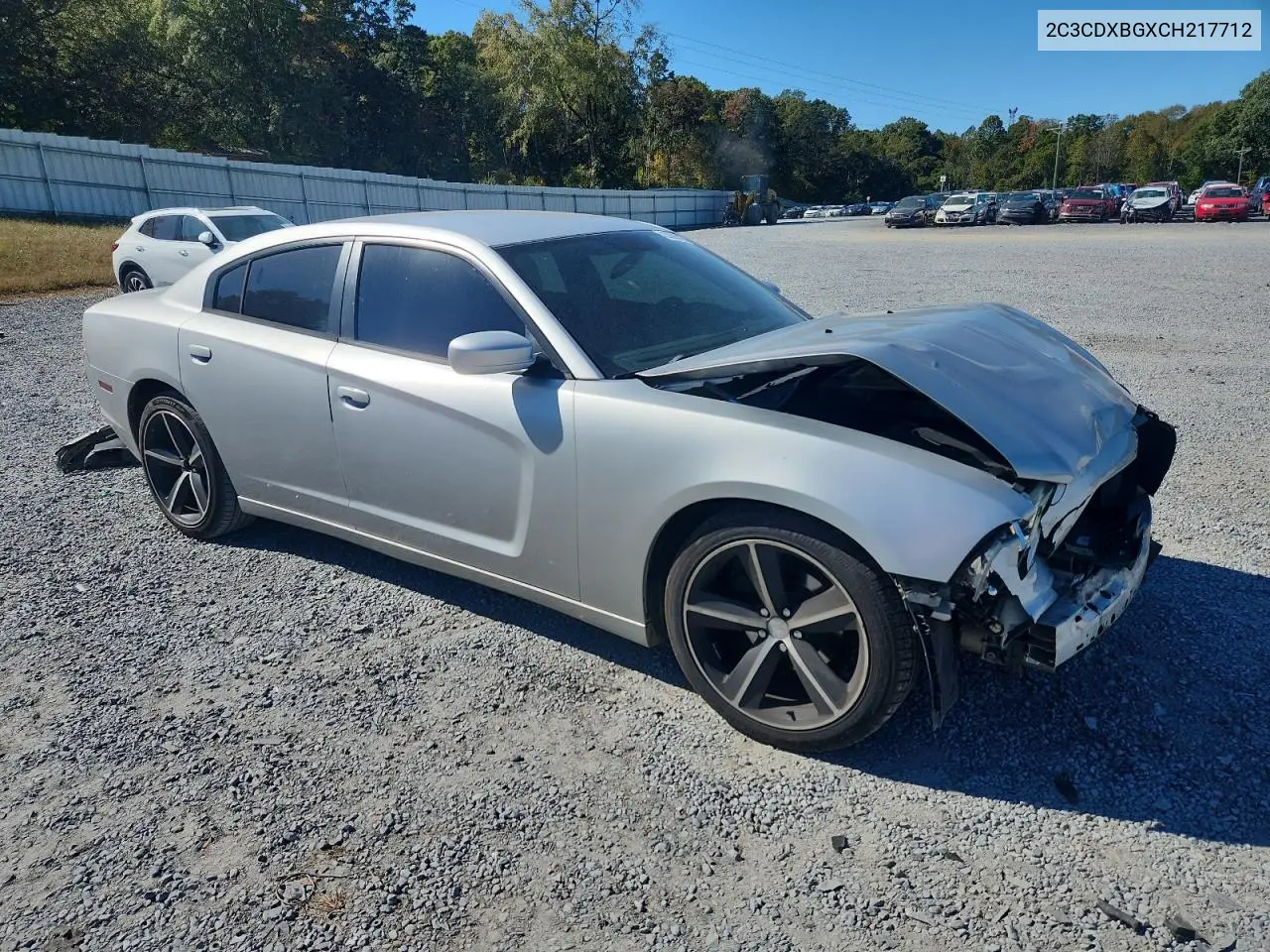2C3CDXBGXCH217712 2012 Dodge Charger Se
