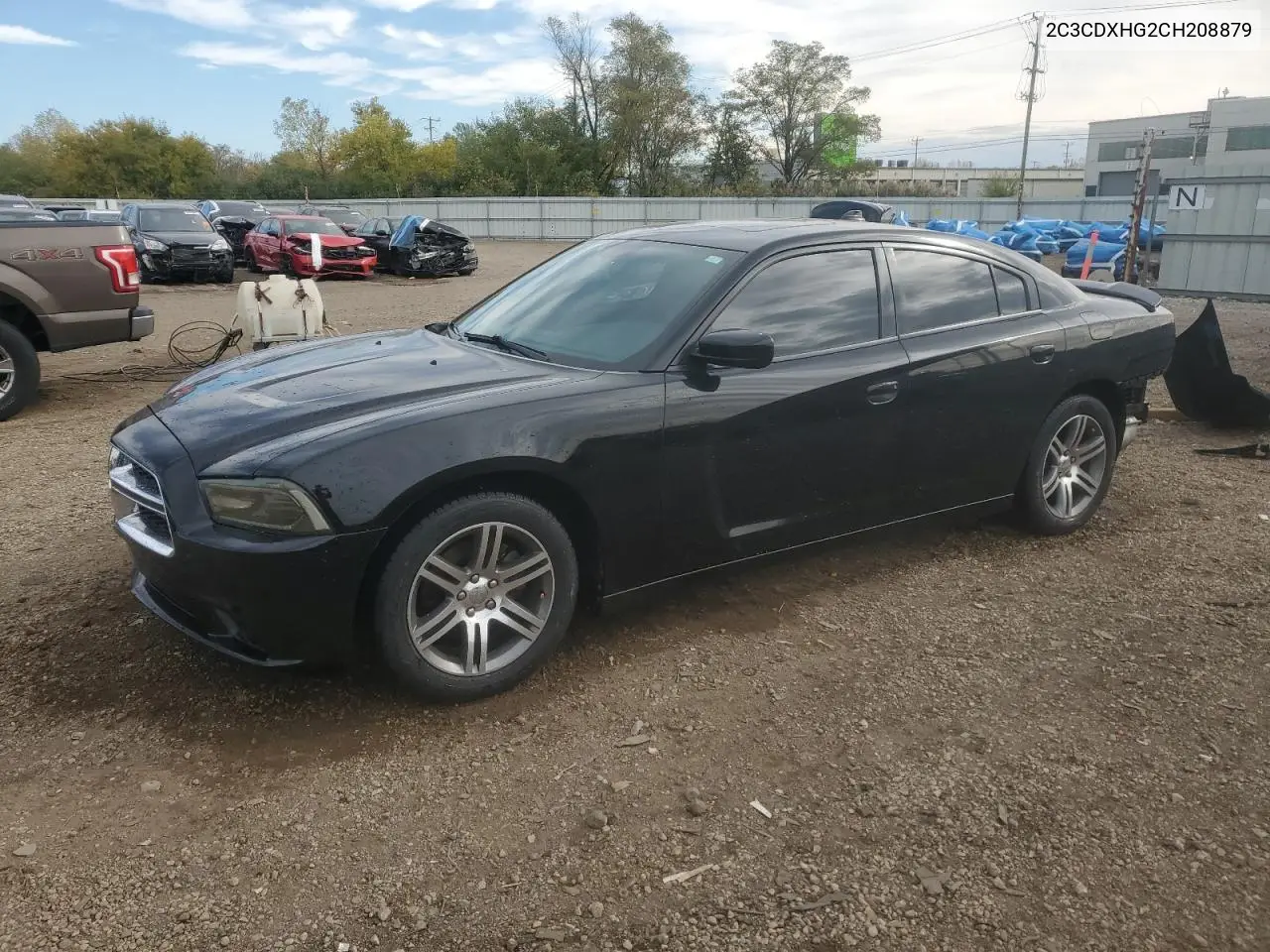 2C3CDXHG2CH208879 2012 Dodge Charger Sxt