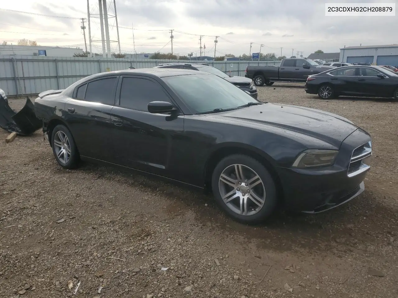2C3CDXHG2CH208879 2012 Dodge Charger Sxt