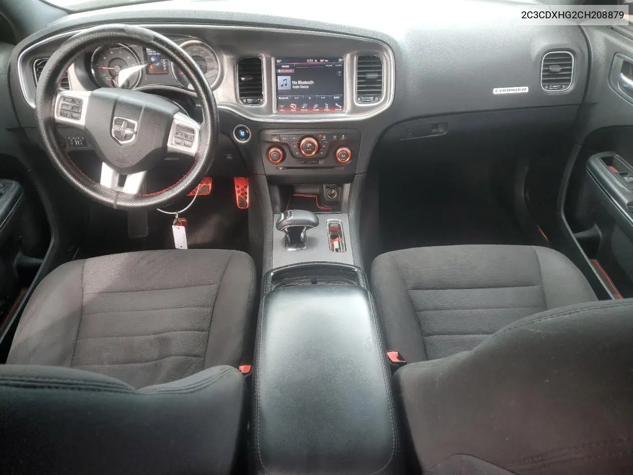 2C3CDXHG2CH208879 2012 Dodge Charger Sxt