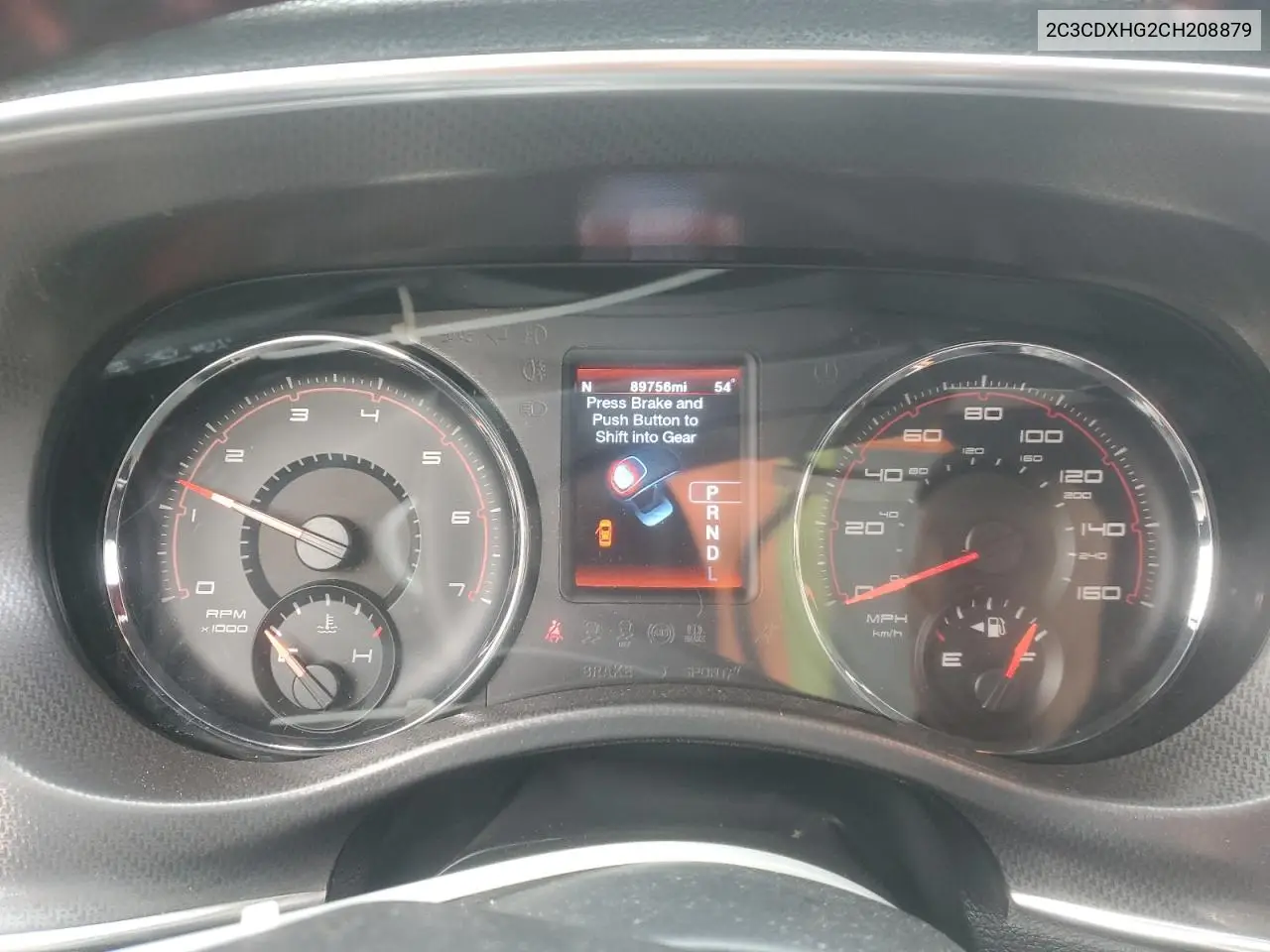 2C3CDXHG2CH208879 2012 Dodge Charger Sxt