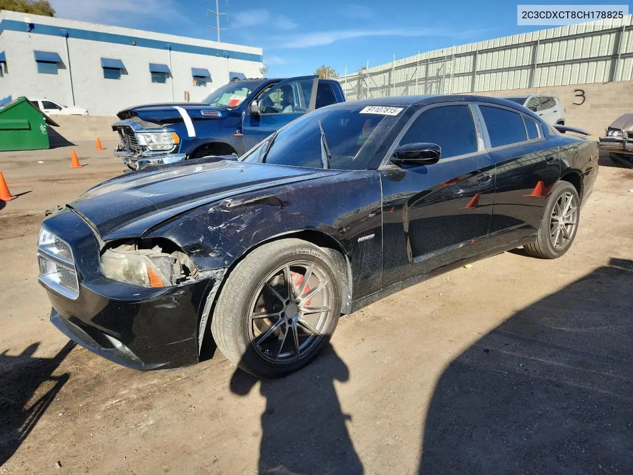 2C3CDXCT8CH178825 2012 Dodge Charger R/T