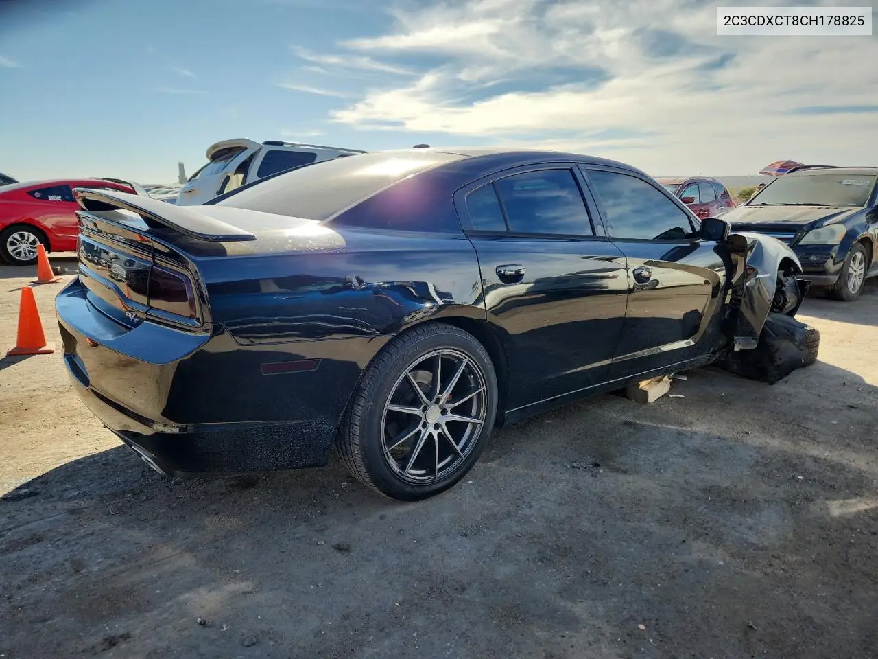 2C3CDXCT8CH178825 2012 Dodge Charger R/T