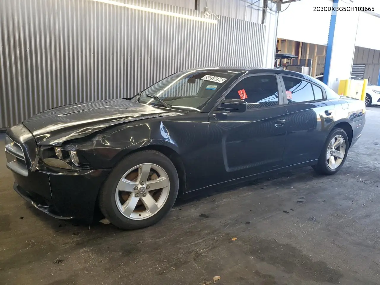 2C3CDXBG5CH103665 2012 Dodge Charger Se