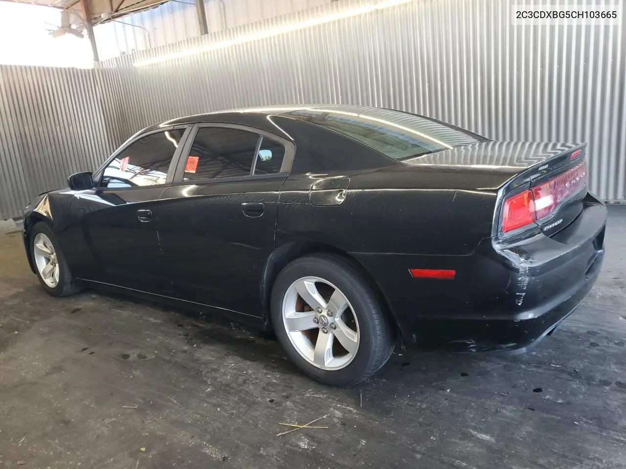 2C3CDXBG5CH103665 2012 Dodge Charger Se
