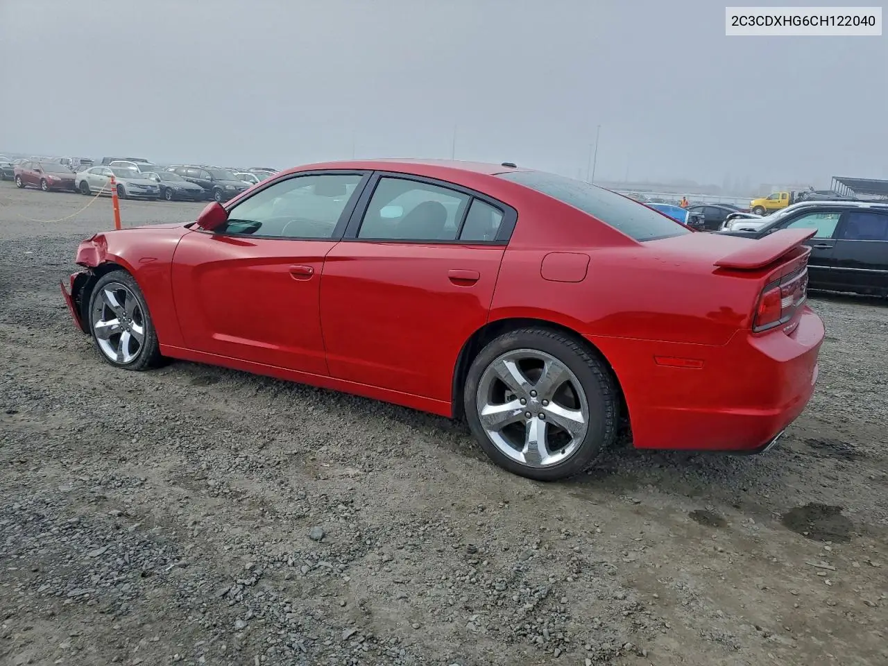 2C3CDXHG6CH122040 2012 Dodge Charger Sxt