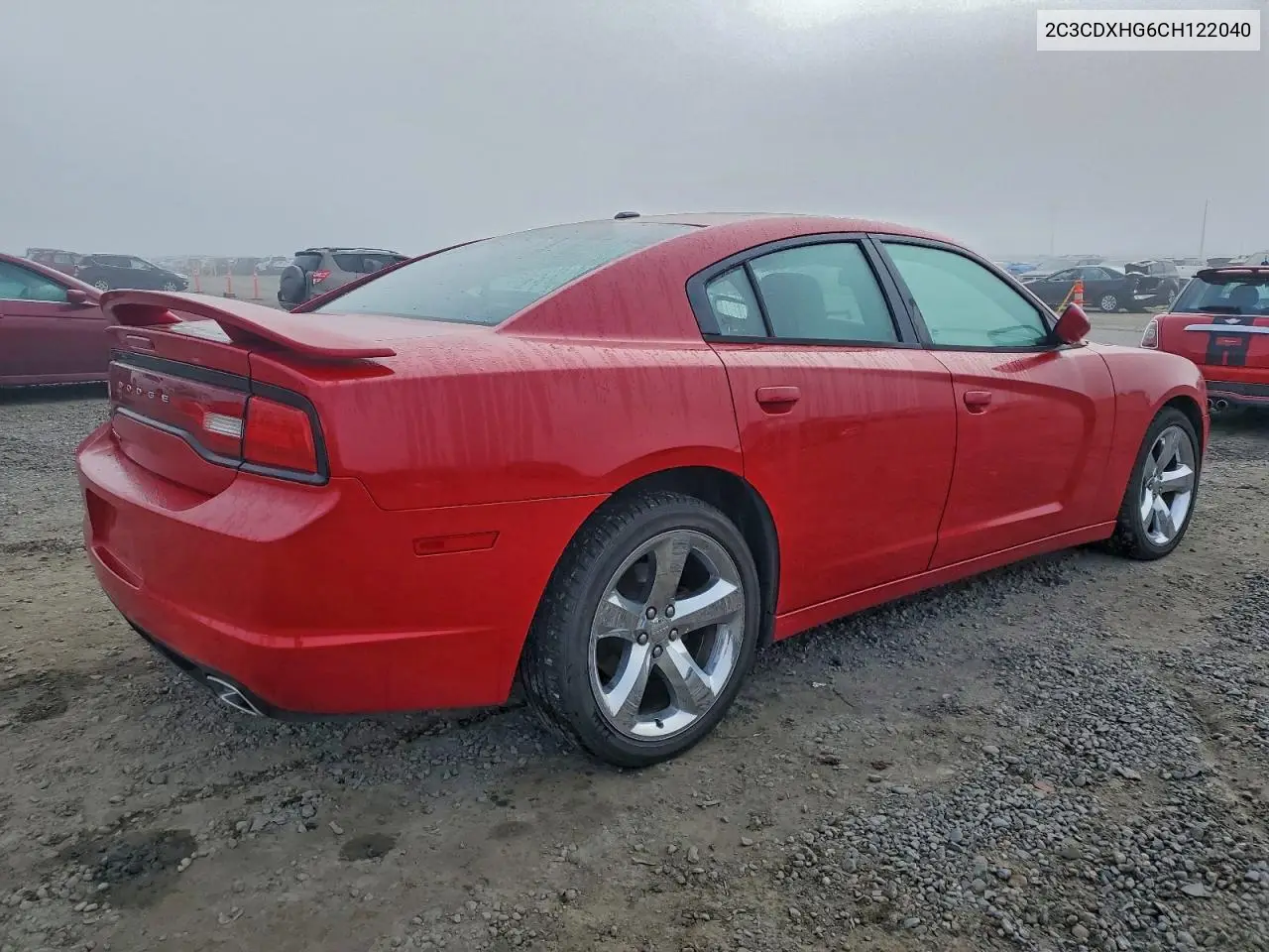 2C3CDXHG6CH122040 2012 Dodge Charger Sxt