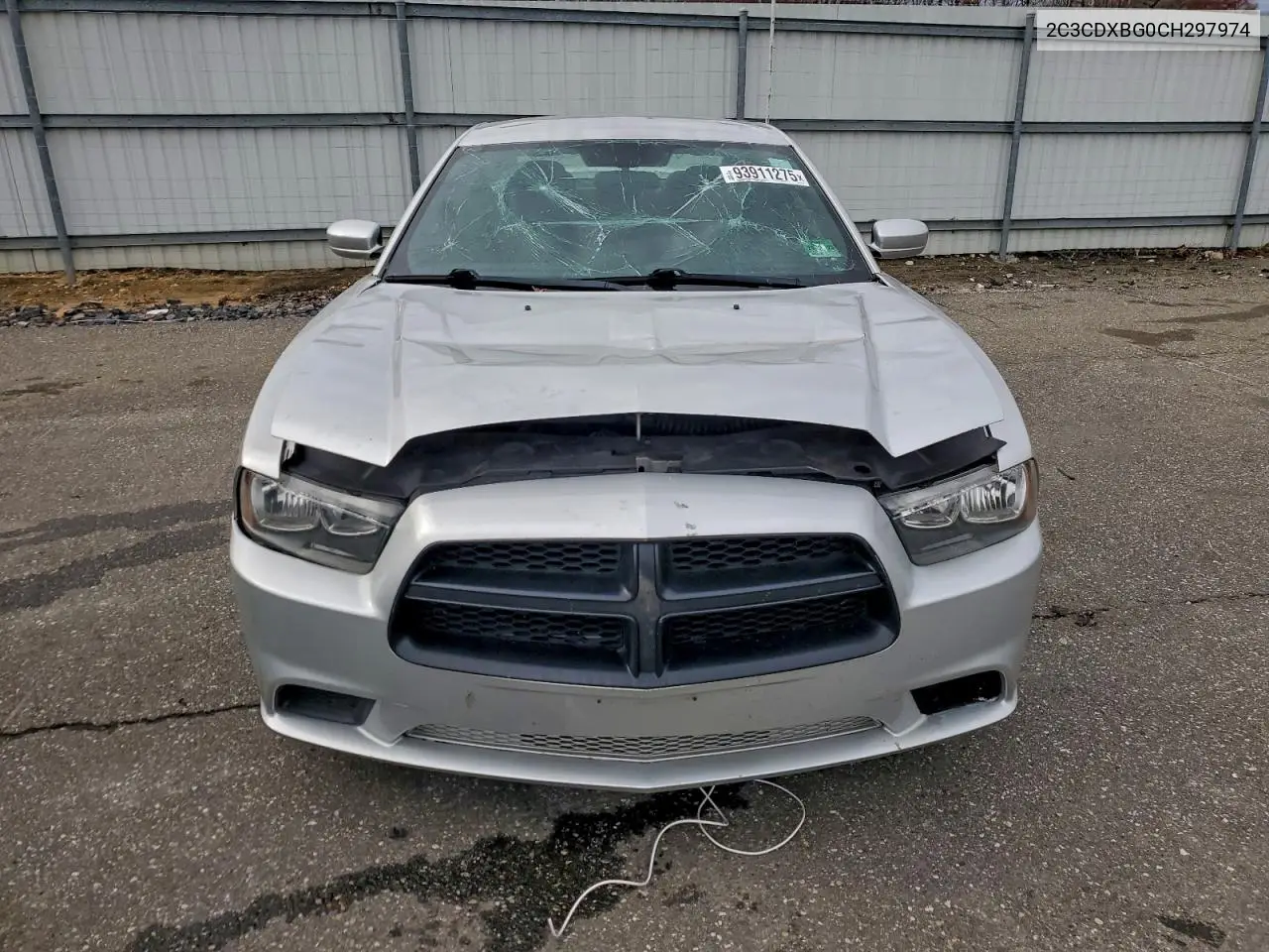 2C3CDXBG0CH297974 2012 Dodge Charger Se