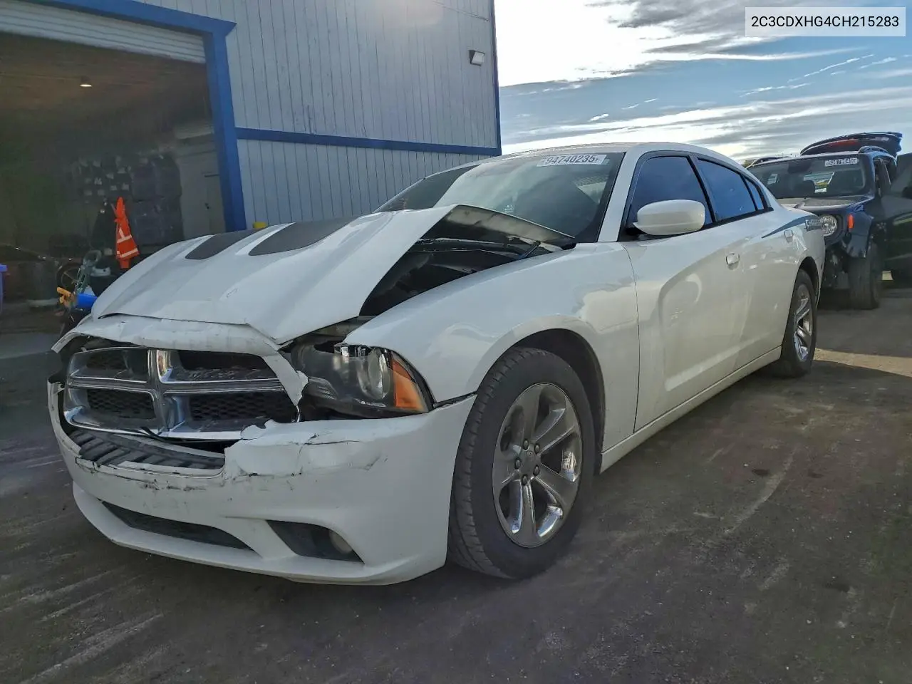 2C3CDXHG4CH215283 2012 Dodge Charger Sxt