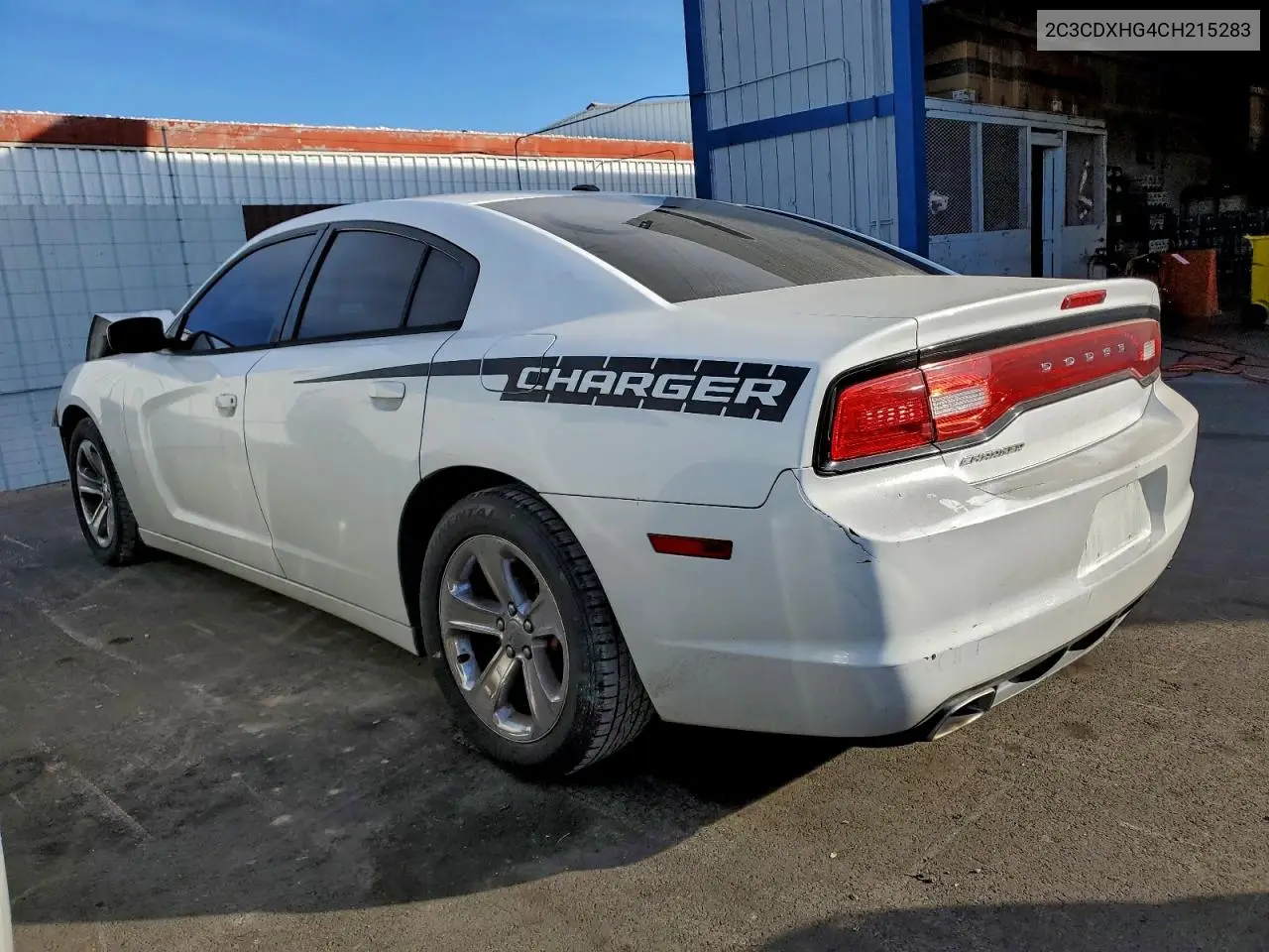 2C3CDXHG4CH215283 2012 Dodge Charger Sxt