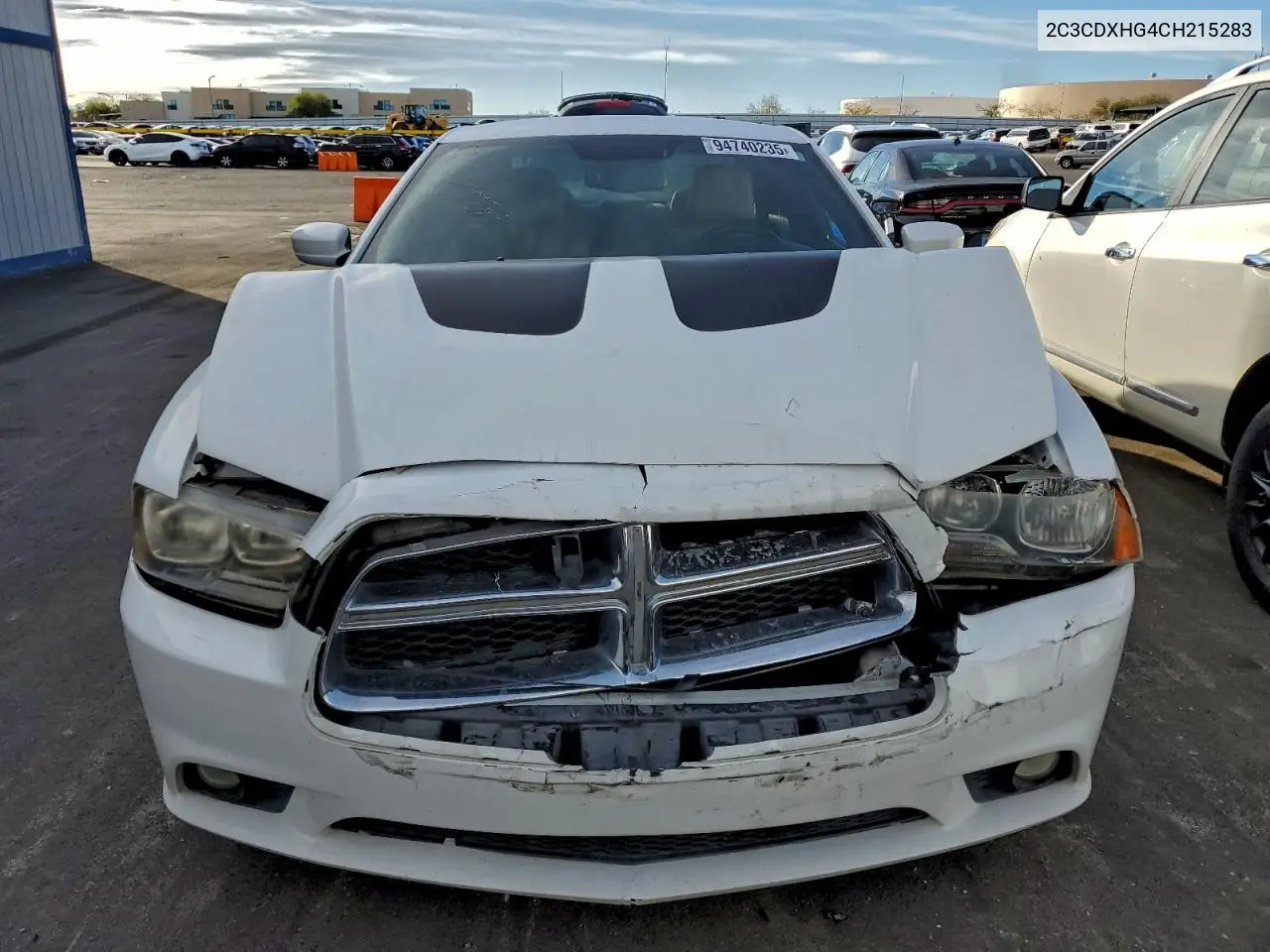2C3CDXHG4CH215283 2012 Dodge Charger Sxt