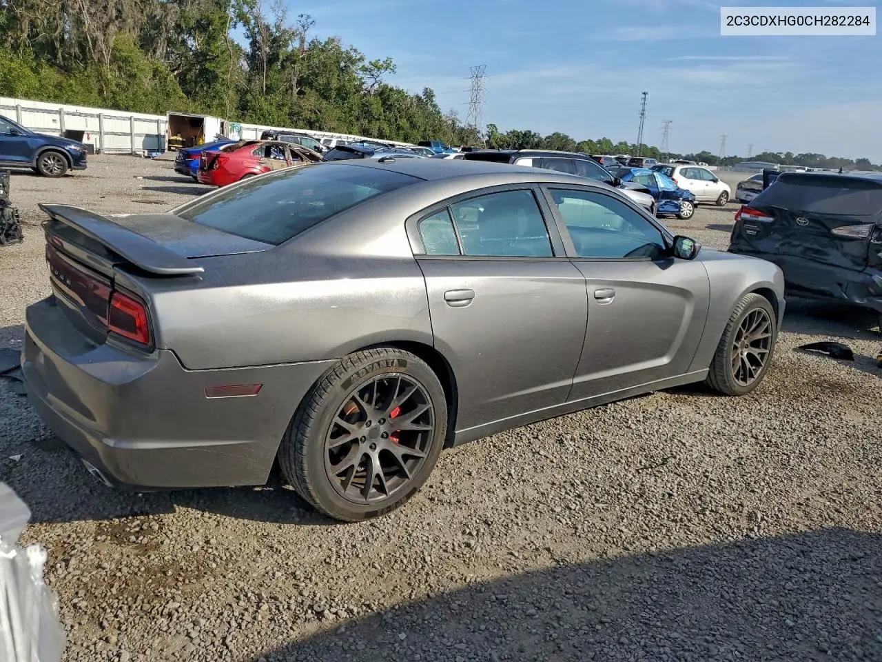 2C3CDXHG0CH282284 2012 Dodge Charger Sxt