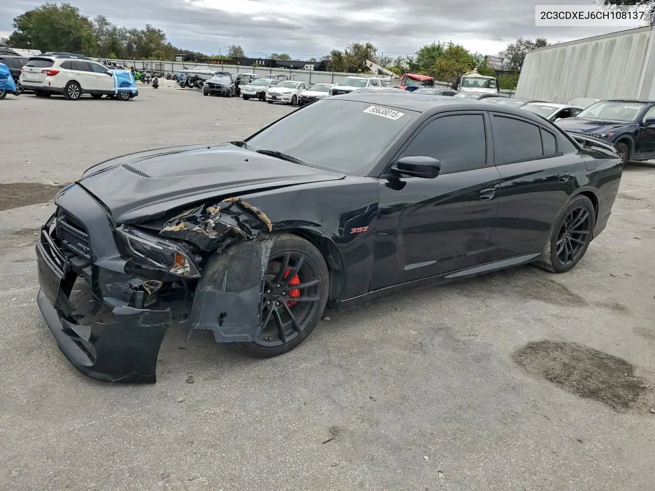 2C3CDXEJ6CH108137 2012 Dodge Charger Srt-8