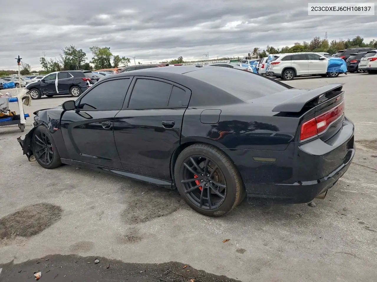 2C3CDXEJ6CH108137 2012 Dodge Charger Srt-8
