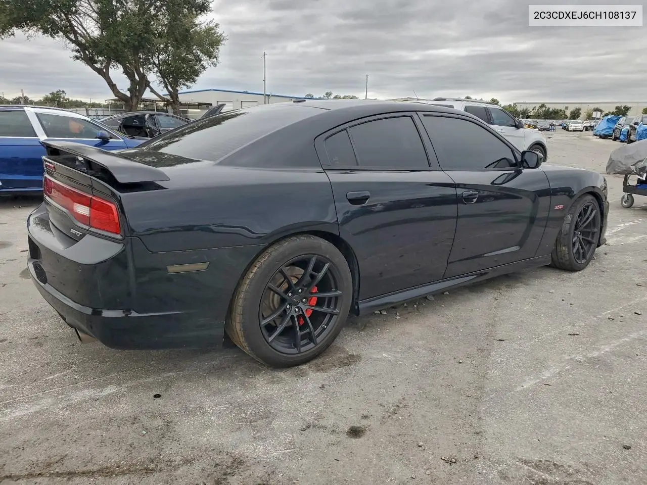 2C3CDXEJ6CH108137 2012 Dodge Charger Srt-8