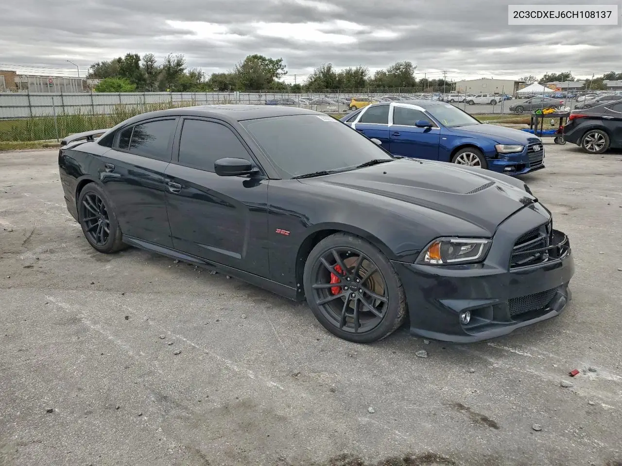 2C3CDXEJ6CH108137 2012 Dodge Charger Srt-8