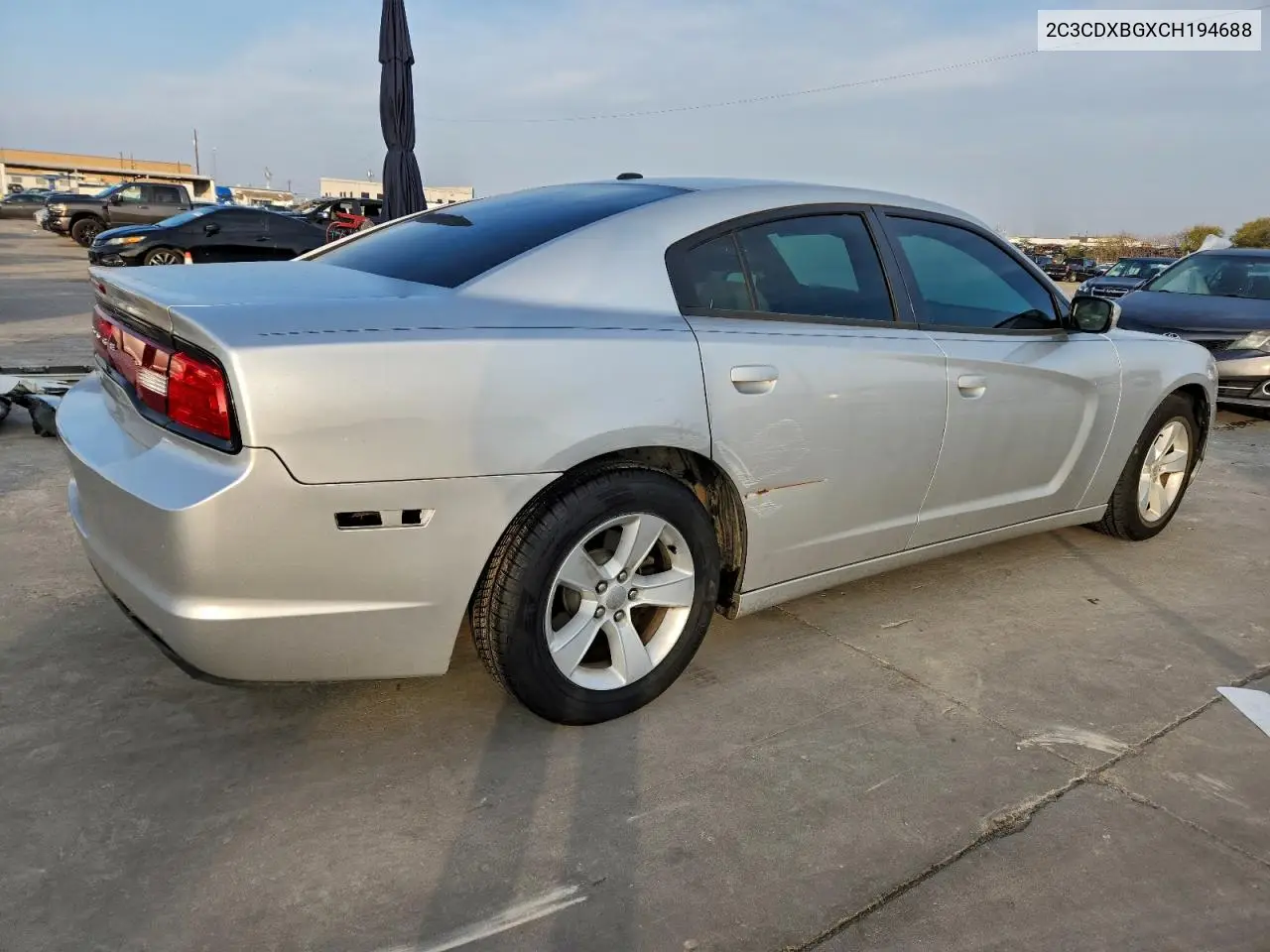 2C3CDXBGXCH194688 2012 Dodge Charger Se