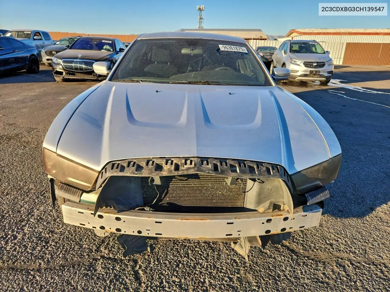2C3CDXBG3CH139547 2012 Dodge Charger Se
