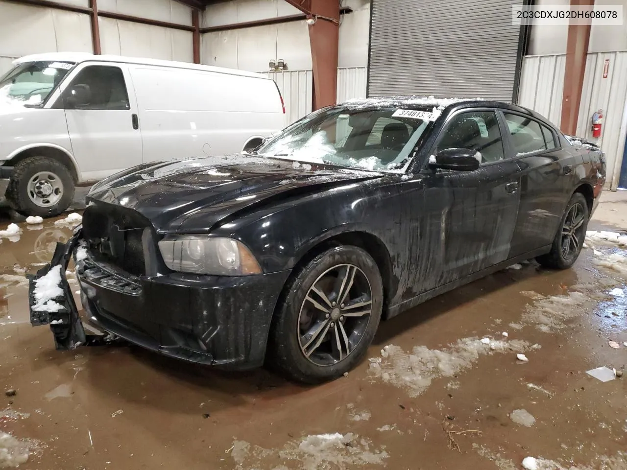 2C3CDXJG2DH608078 2013 Dodge Charger Sxt