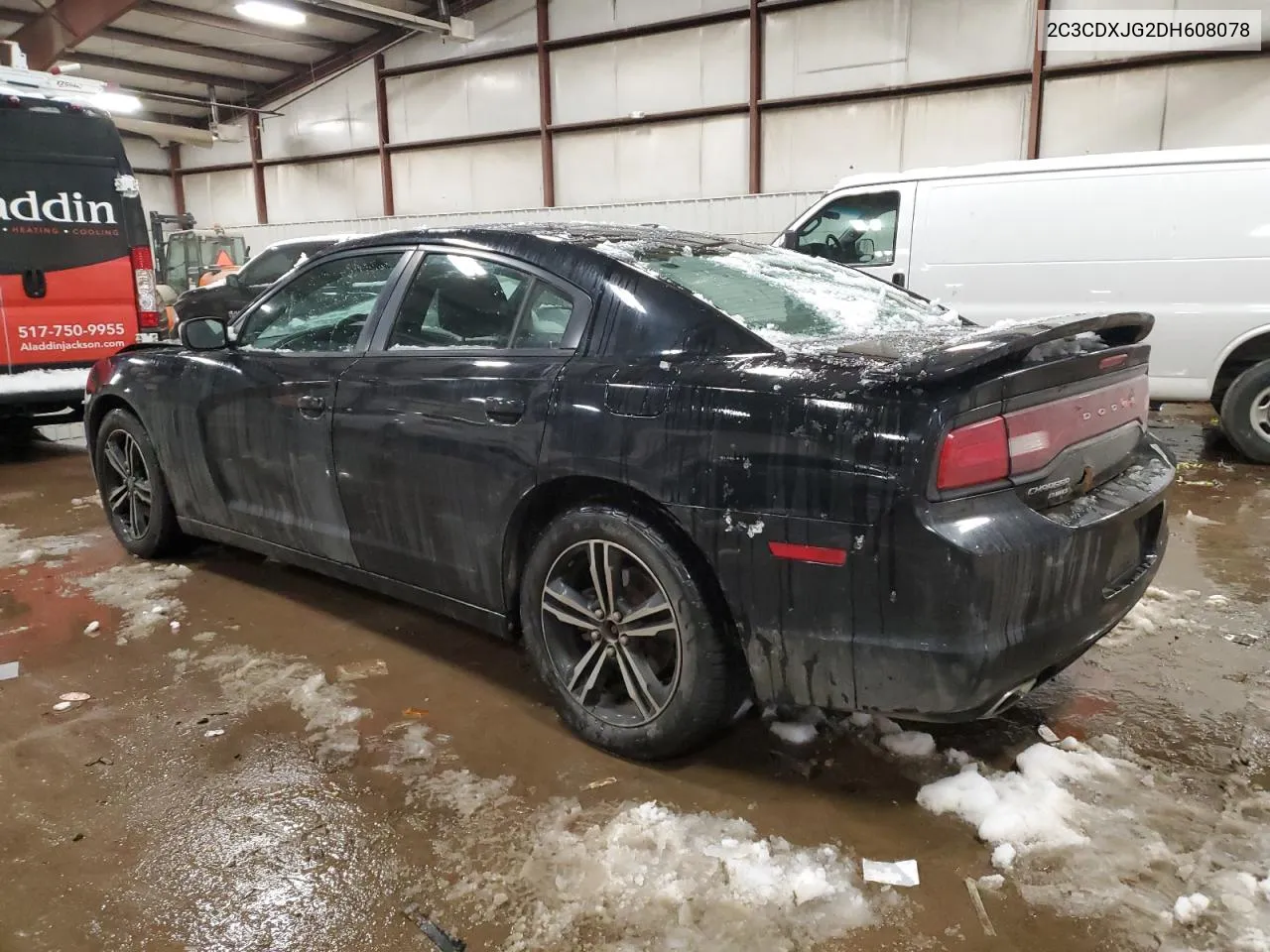 2013 Dodge Charger Sxt VIN: 2C3CDXJG2DH608078 Lot: 37481354