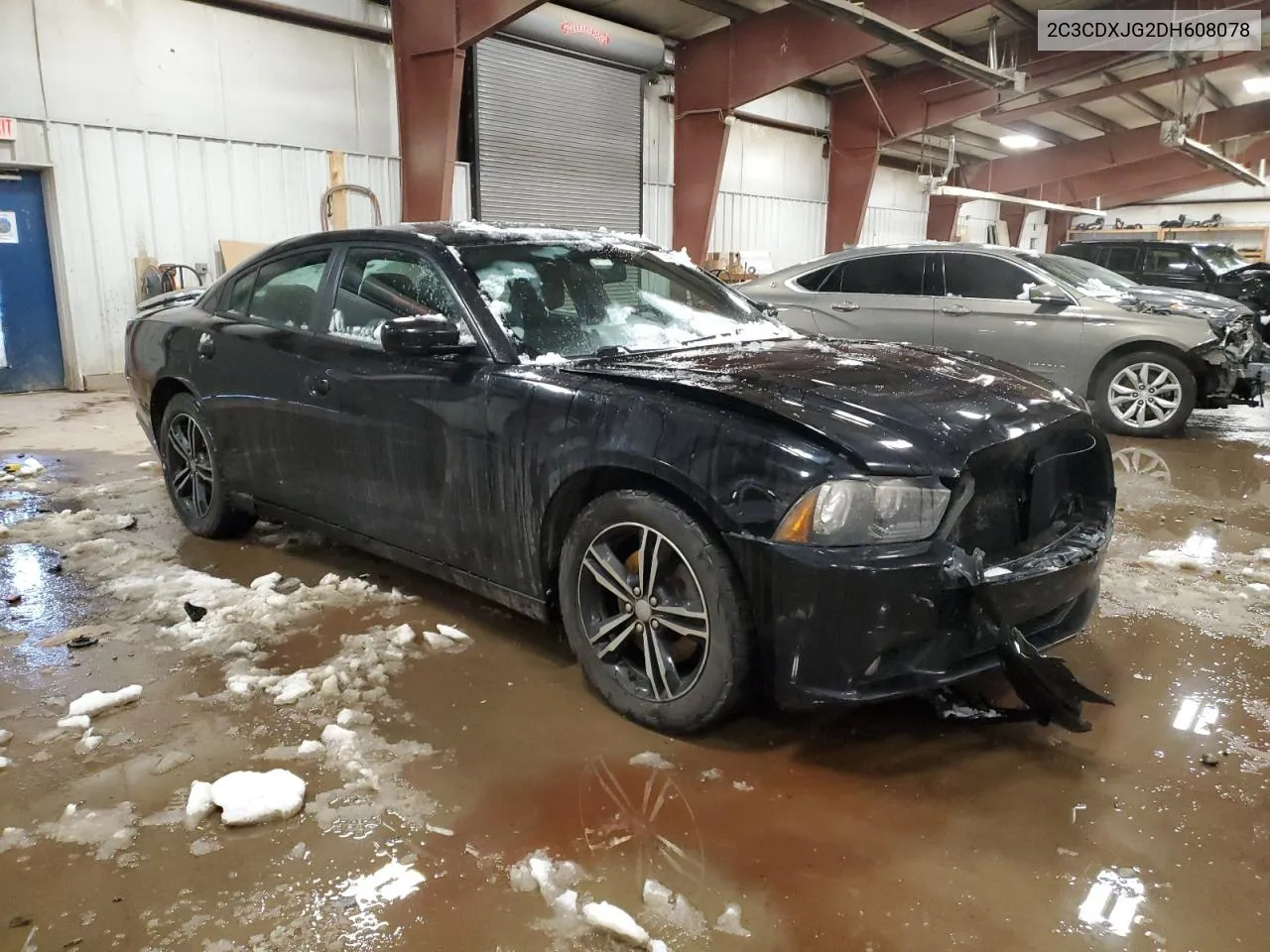 2C3CDXJG2DH608078 2013 Dodge Charger Sxt