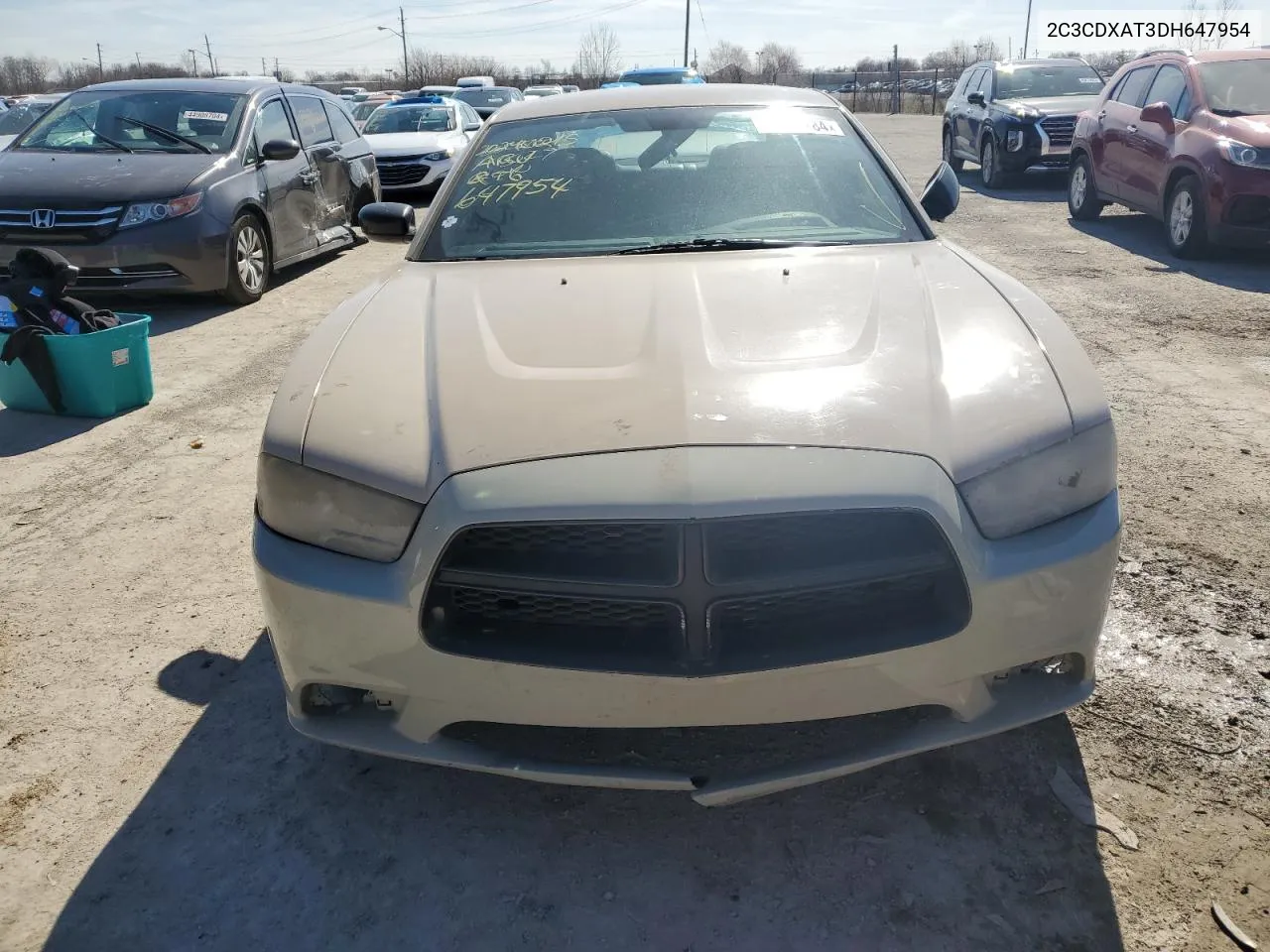 2013 Dodge Charger Police VIN: 2C3CDXAT3DH647954 Lot: 44251284