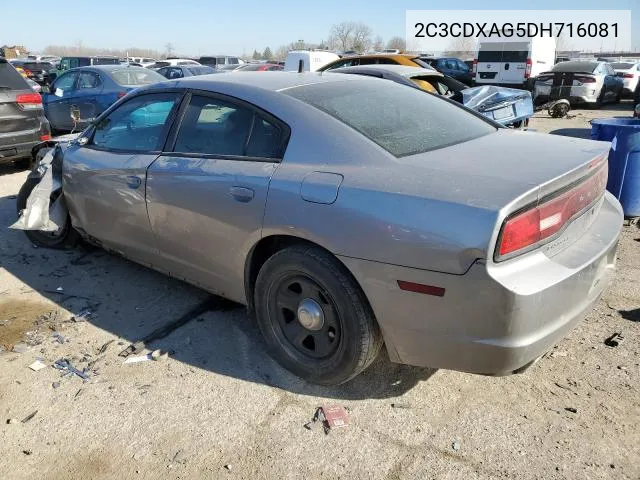 2C3CDXAG5DH716081 2013 Dodge Charger Police