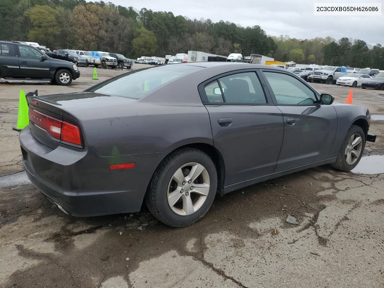 2013 Dodge Charger Se VIN: 2C3CDXBG5DH626086 Lot: 47594744