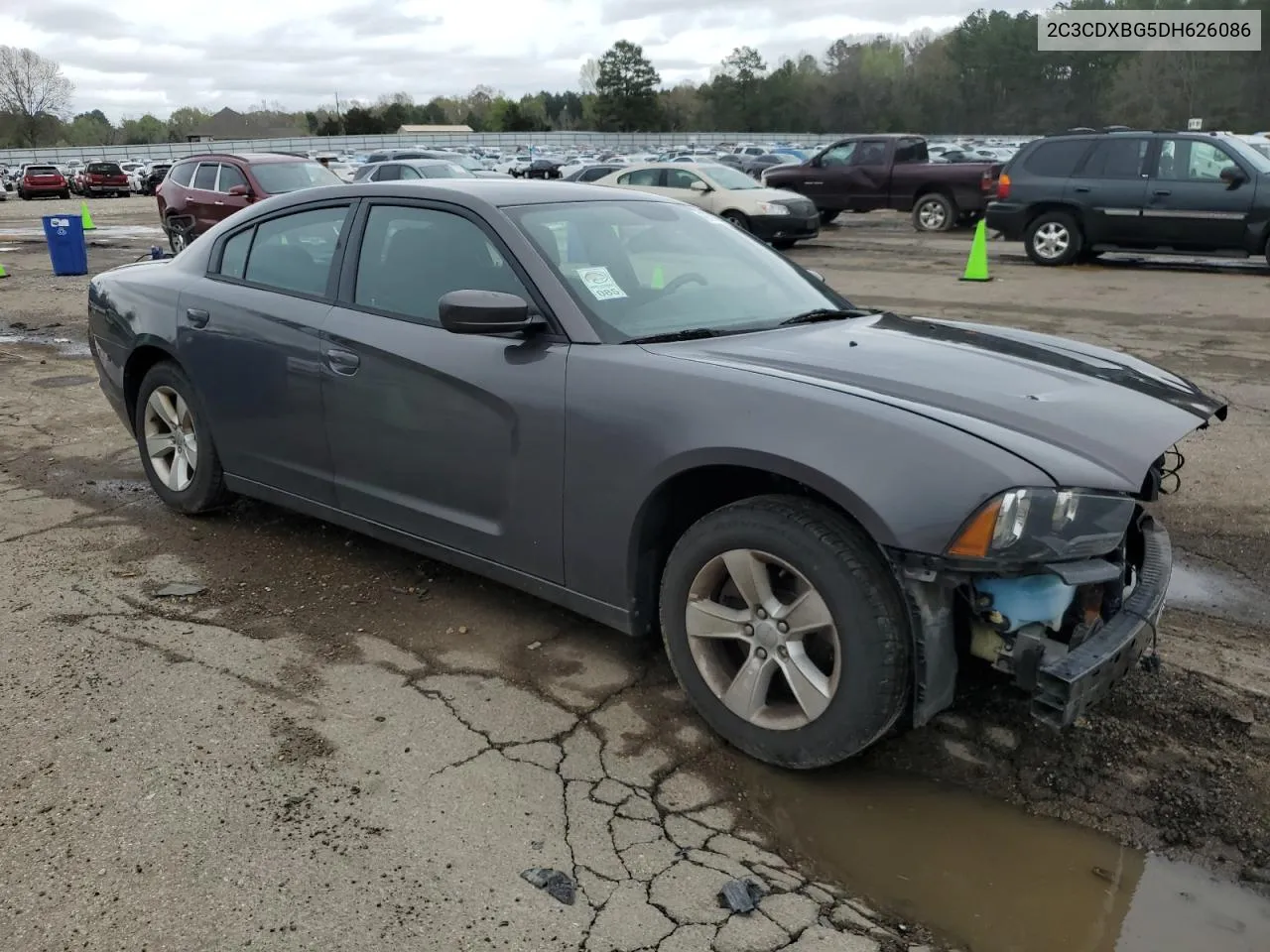 2013 Dodge Charger Se VIN: 2C3CDXBG5DH626086 Lot: 47594744