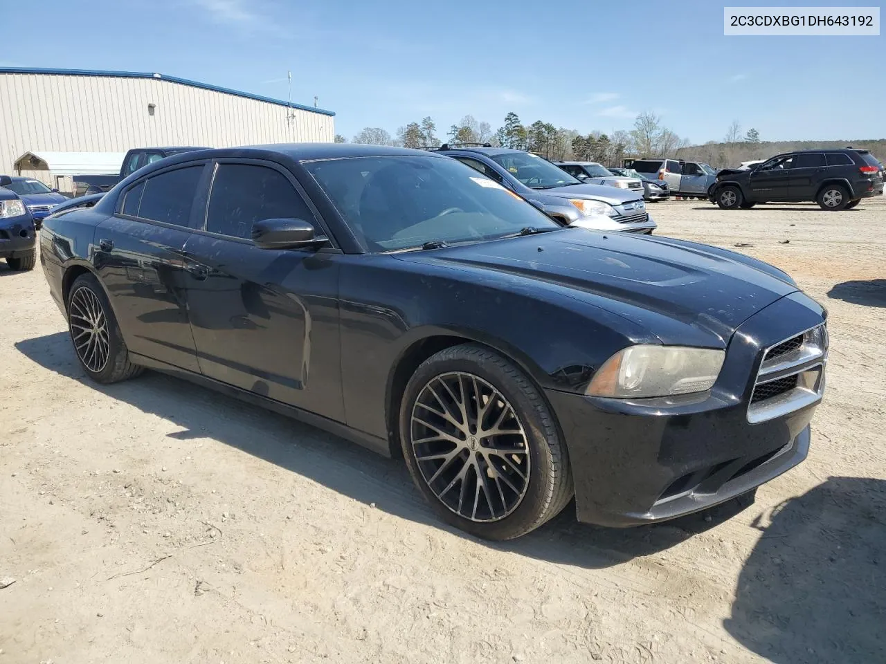 2013 Dodge Charger Se VIN: 2C3CDXBG1DH643192 Lot: 47956724