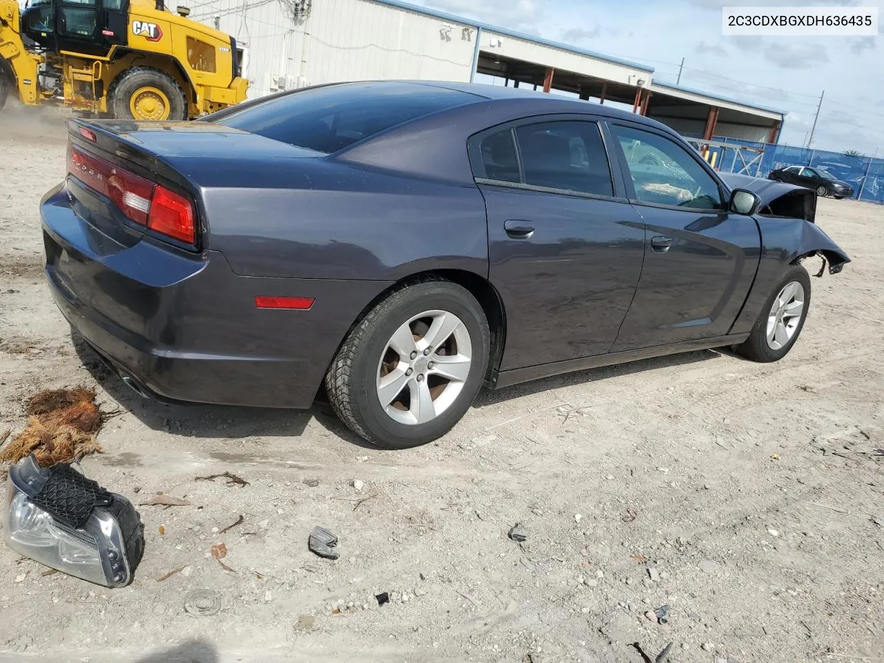 2013 Dodge Charger Se VIN: 2C3CDXBGXDH636435 Lot: 49194464