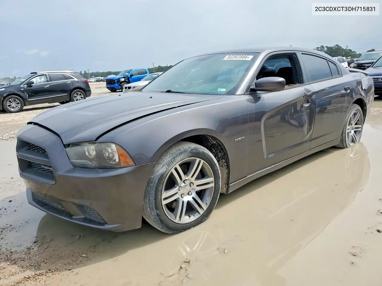 2C3CDXCT3DH715831 2013 Dodge Charger R
