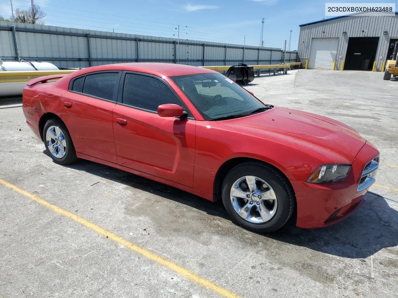 2013 Dodge Charger Se VIN: 2C3CDXBGXDH623488 Lot: 51990304