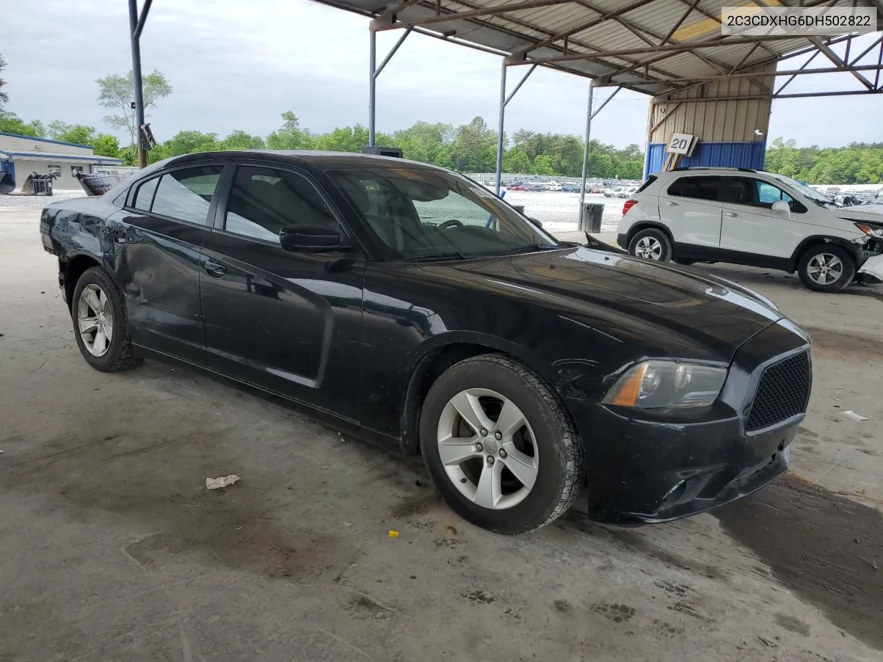 2013 Dodge Charger Sxt VIN: 2C3CDXHG6DH502822 Lot: 52156724