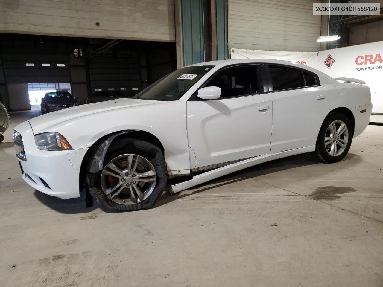 2013 Dodge Charger V6 VIN: 2C3CDXFG4DH568420 Lot: 52174334