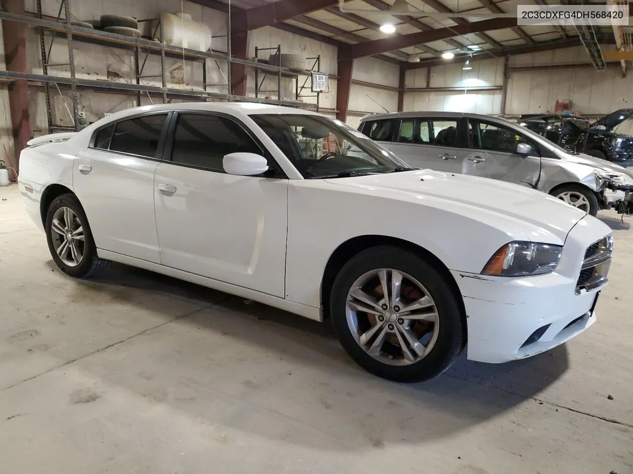 2013 Dodge Charger V6 VIN: 2C3CDXFG4DH568420 Lot: 52174334