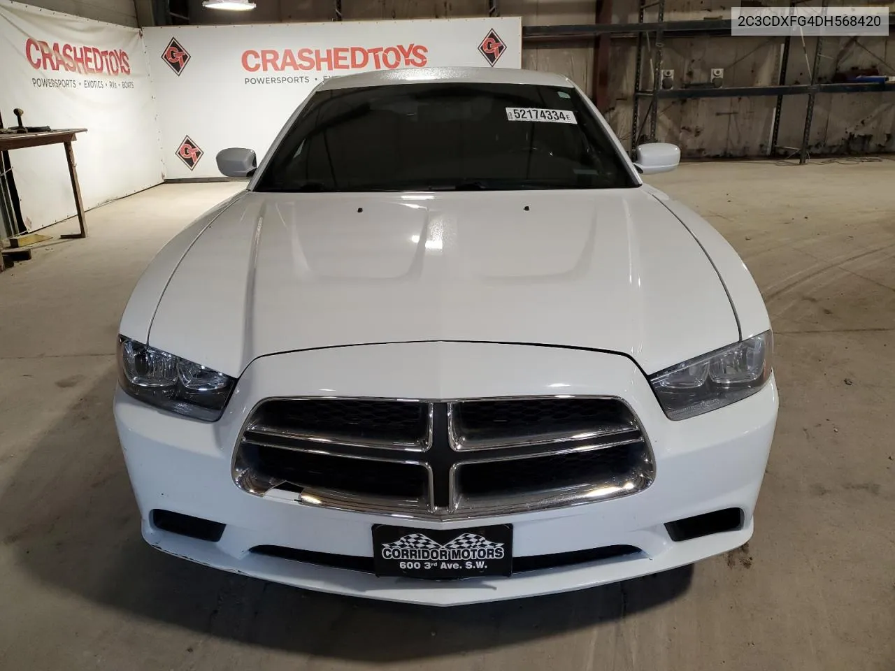 2013 Dodge Charger V6 VIN: 2C3CDXFG4DH568420 Lot: 52174334