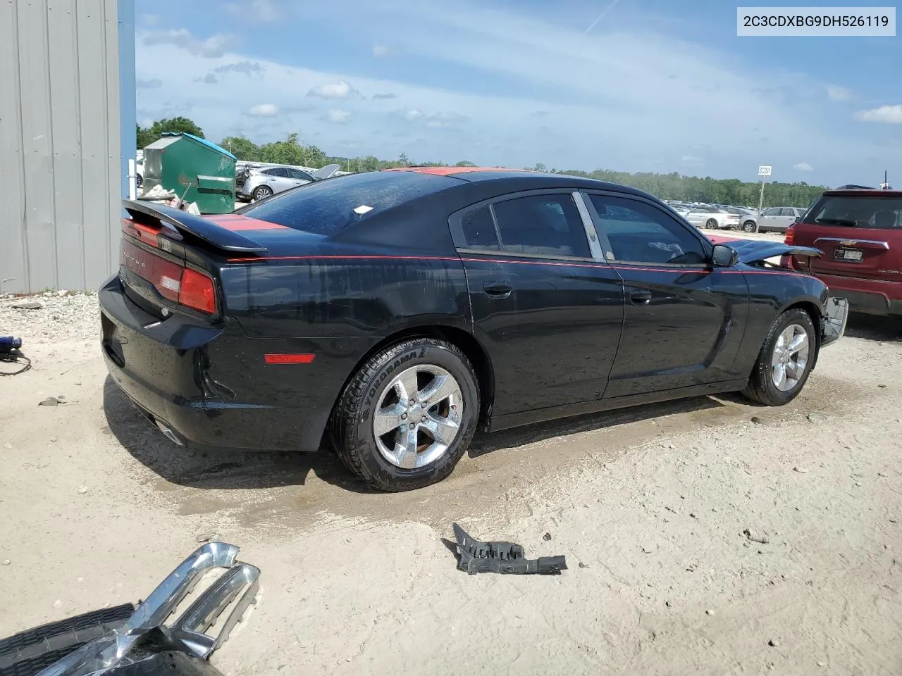 2013 Dodge Charger Se VIN: 2C3CDXBG9DH526119 Lot: 52841354