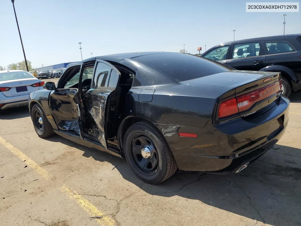 2C3CDXAGXDH712978 2013 Dodge Charger Police