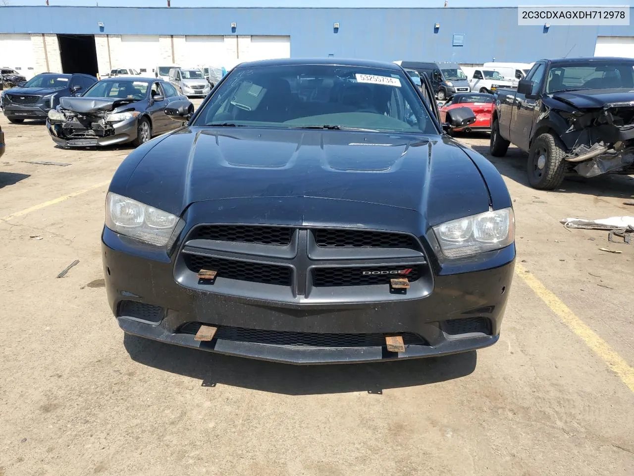 2013 Dodge Charger Police VIN: 2C3CDXAGXDH712978 Lot: 53255734