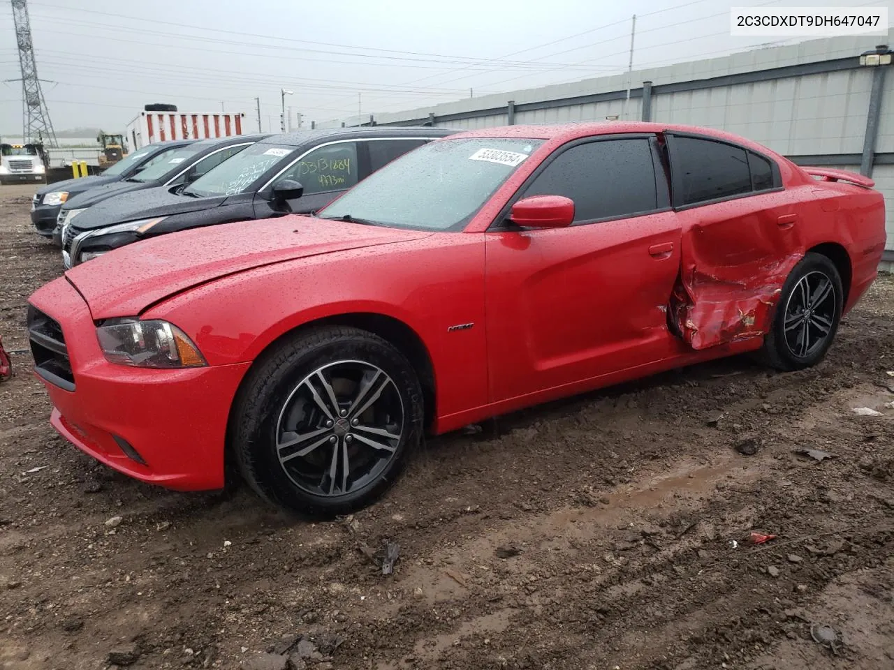 2013 Dodge Charger R/T VIN: 2C3CDXDT9DH647047 Lot: 53303554