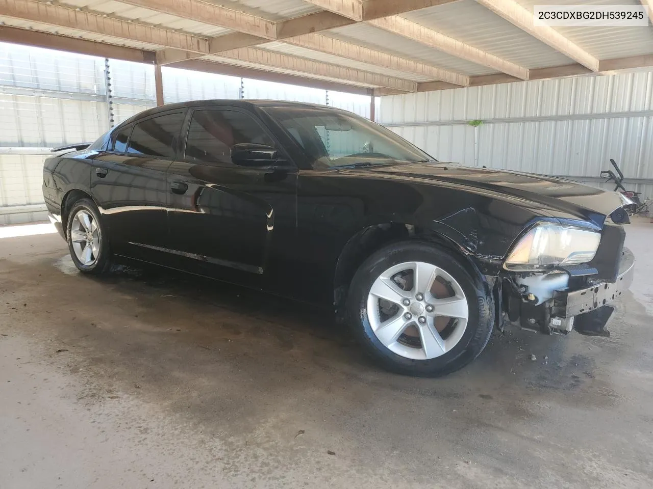 2013 Dodge Charger Se VIN: 2C3CDXBG2DH539245 Lot: 53308794