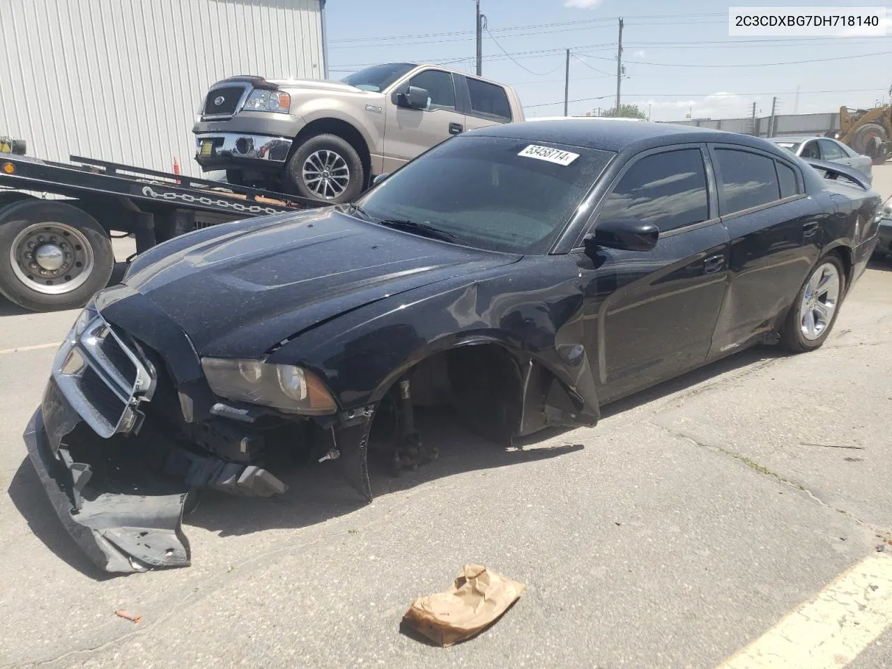 2013 Dodge Charger Se VIN: 2C3CDXBG7DH718140 Lot: 53458714