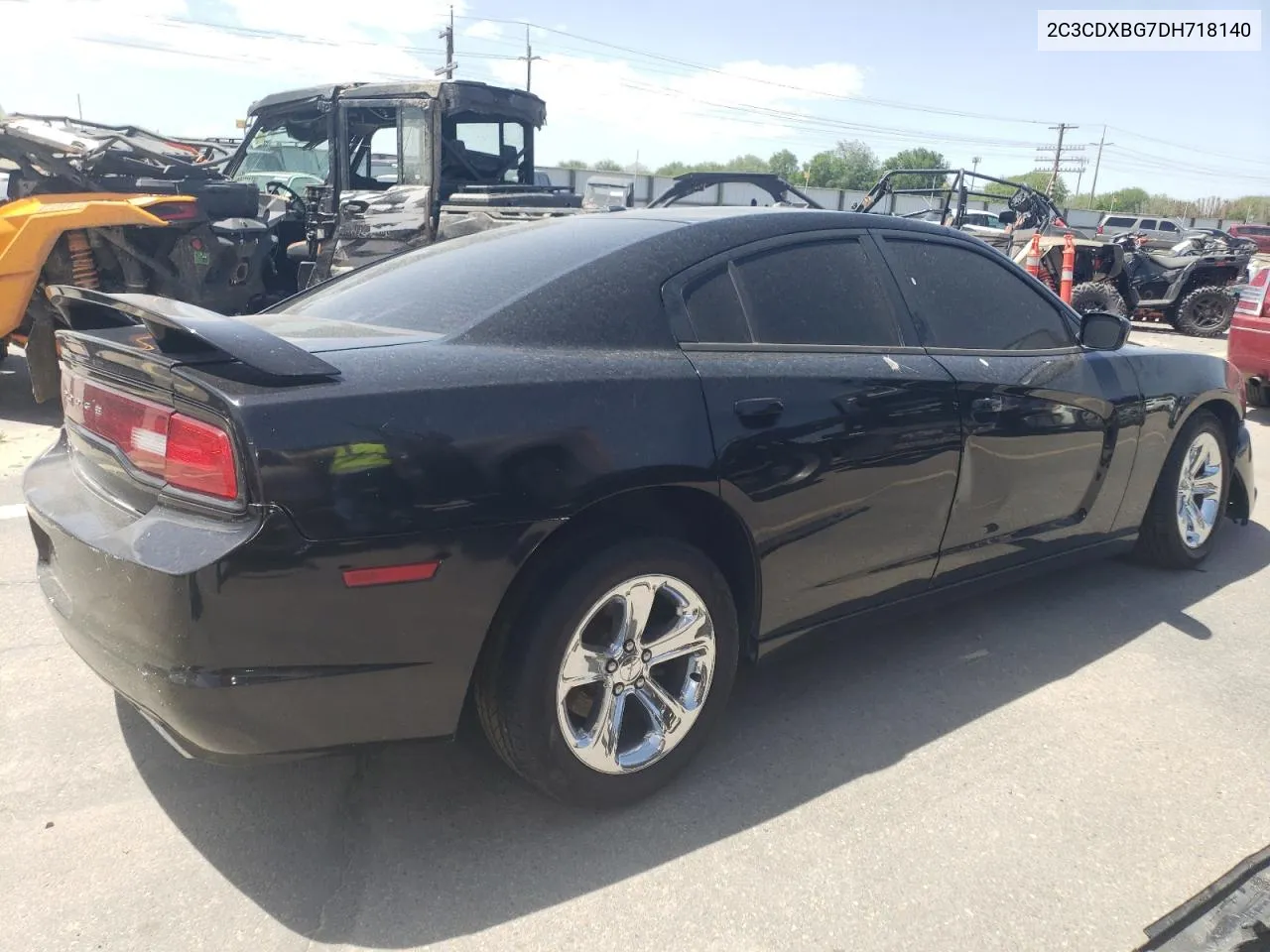 2013 Dodge Charger Se VIN: 2C3CDXBG7DH718140 Lot: 53458714