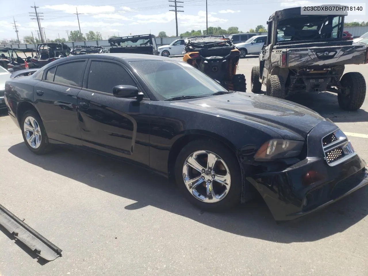 2013 Dodge Charger Se VIN: 2C3CDXBG7DH718140 Lot: 53458714