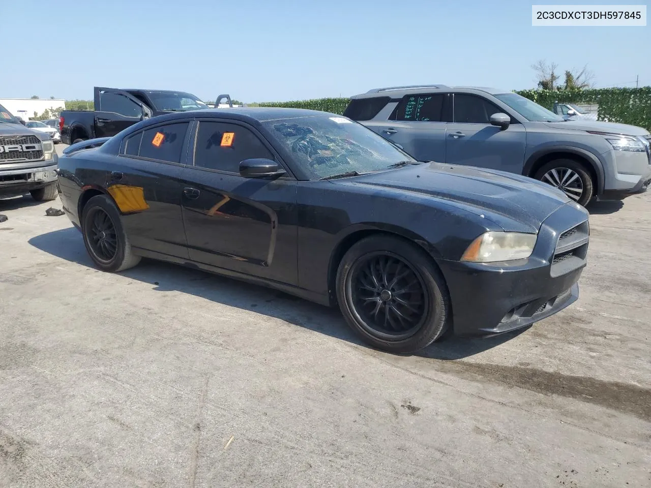 2013 Dodge Charger R/T VIN: 2C3CDXCT3DH597845 Lot: 53908464